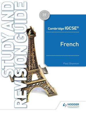 cover image of Cambridge IGCSE<sup>TM</sup> French Study and Revision Guide